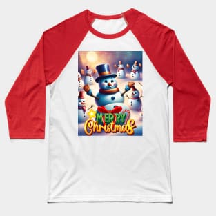 It’s a snowman Christmas Baseball T-Shirt